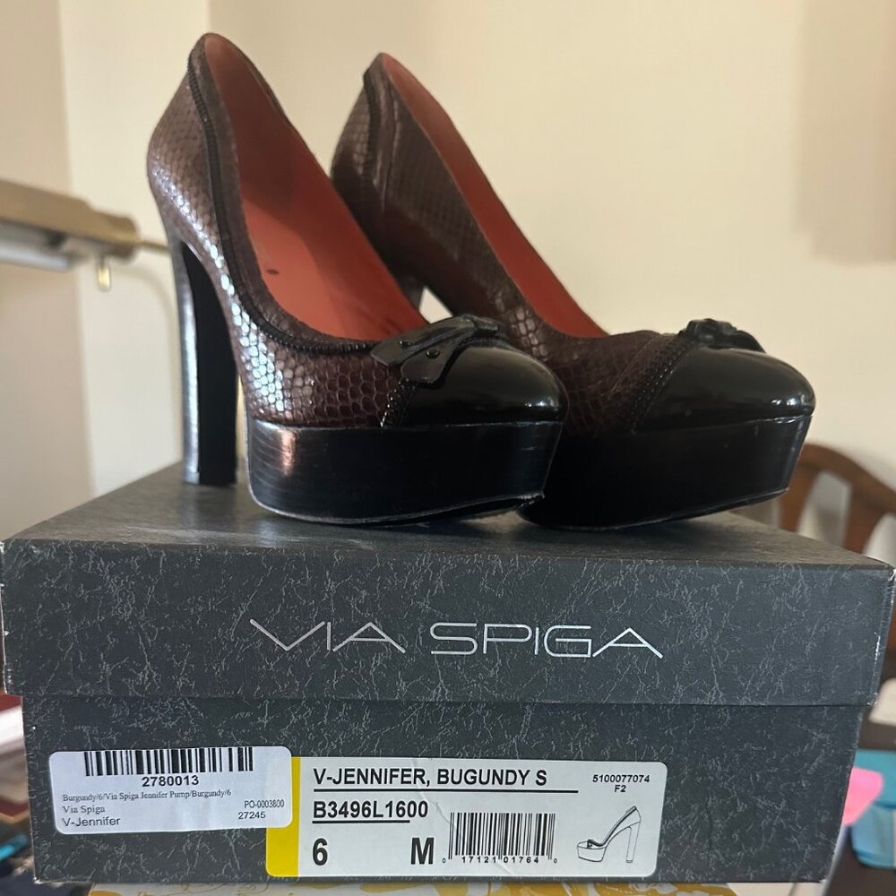 Via Spiga “Jennifer” Platform Pumps - Women's Size 6